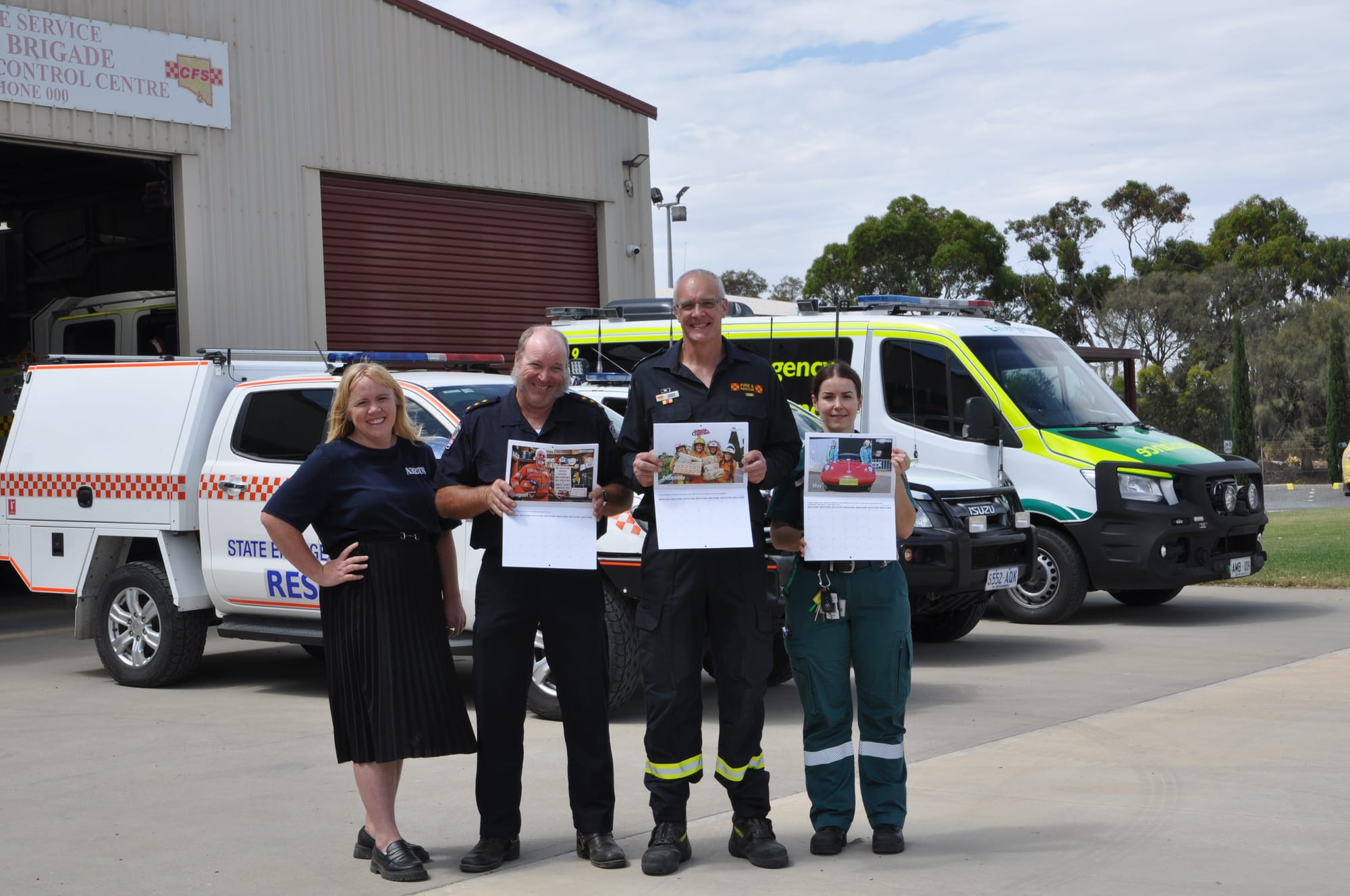 Donation made from calendar sales