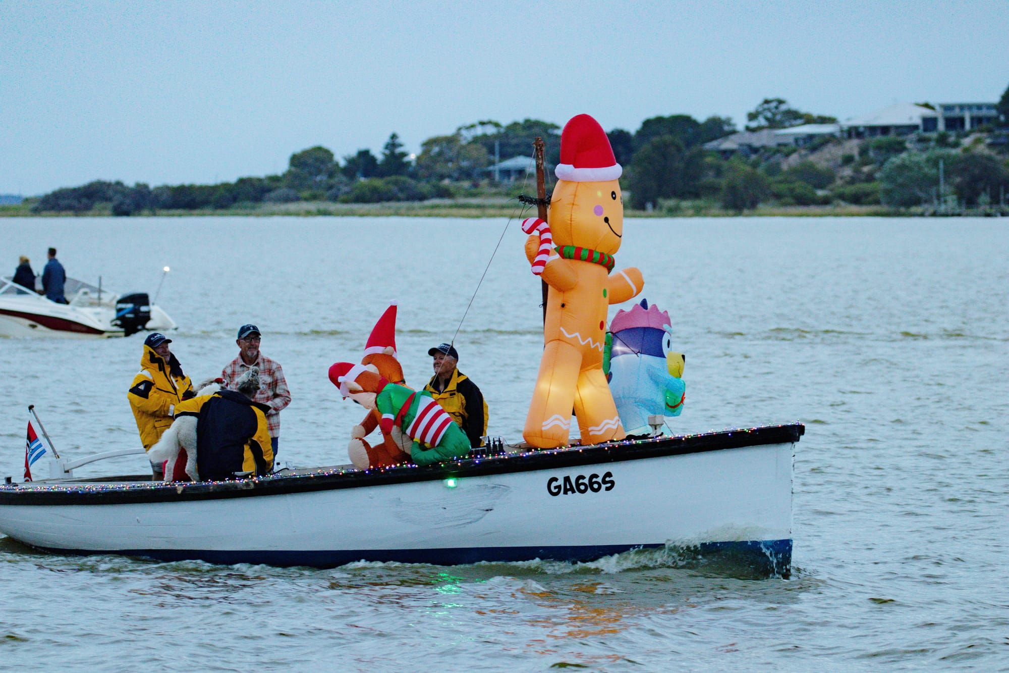 Christmas on the water at Goolwa