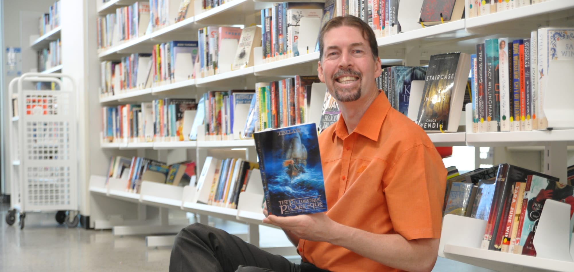Tim’s lifelong love of writing