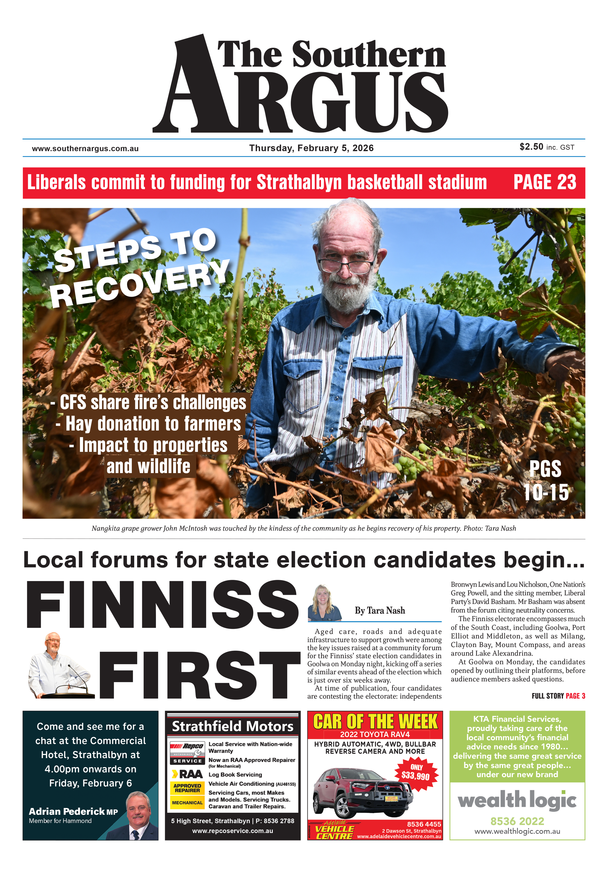 The Southern Argus - February 5, 2026
