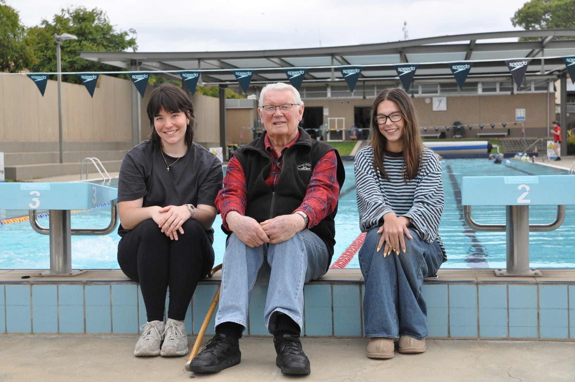 Swimming for cancer, one lap at a time
