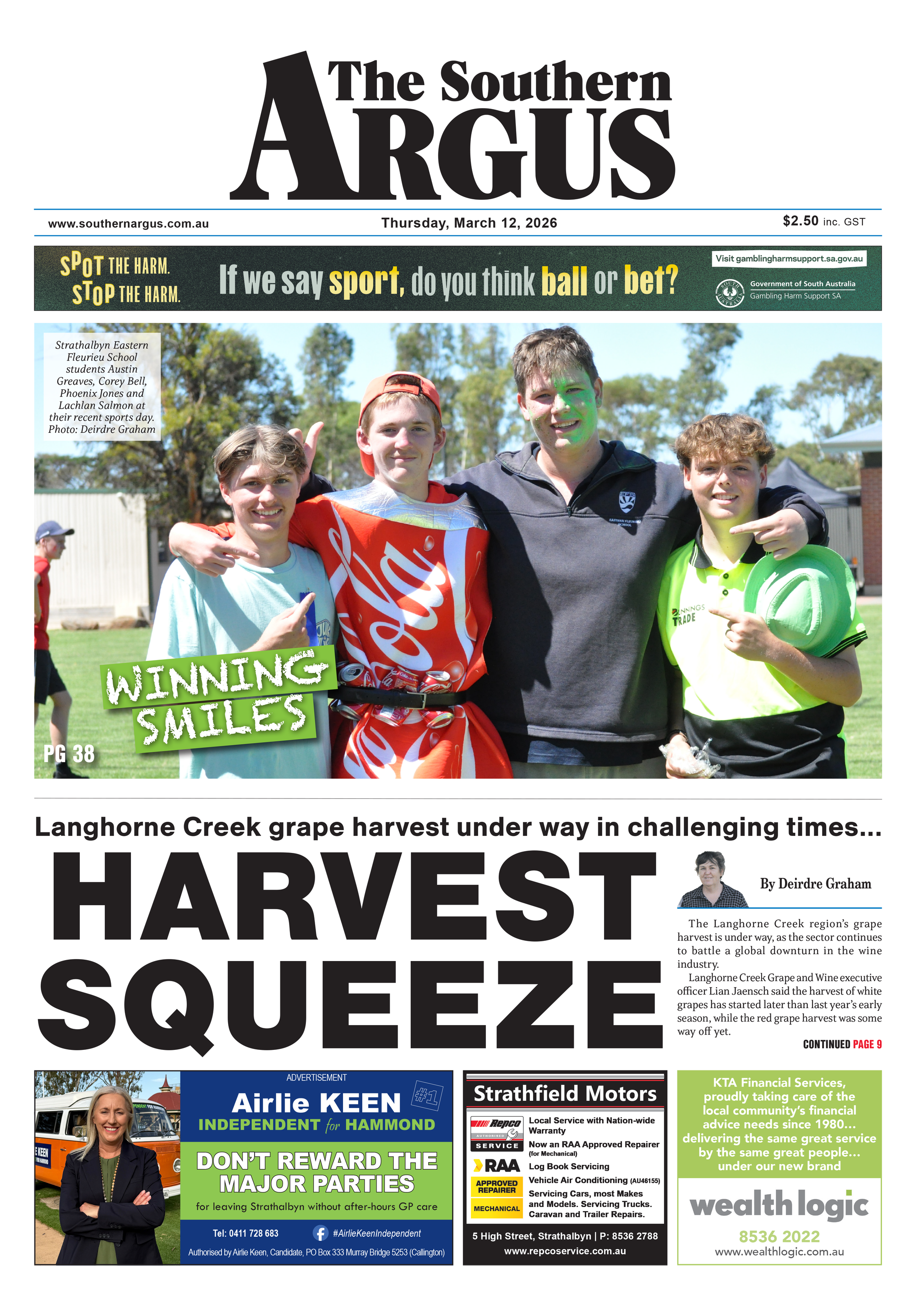 The Southern Argus - March 12, 2026  post
                                image