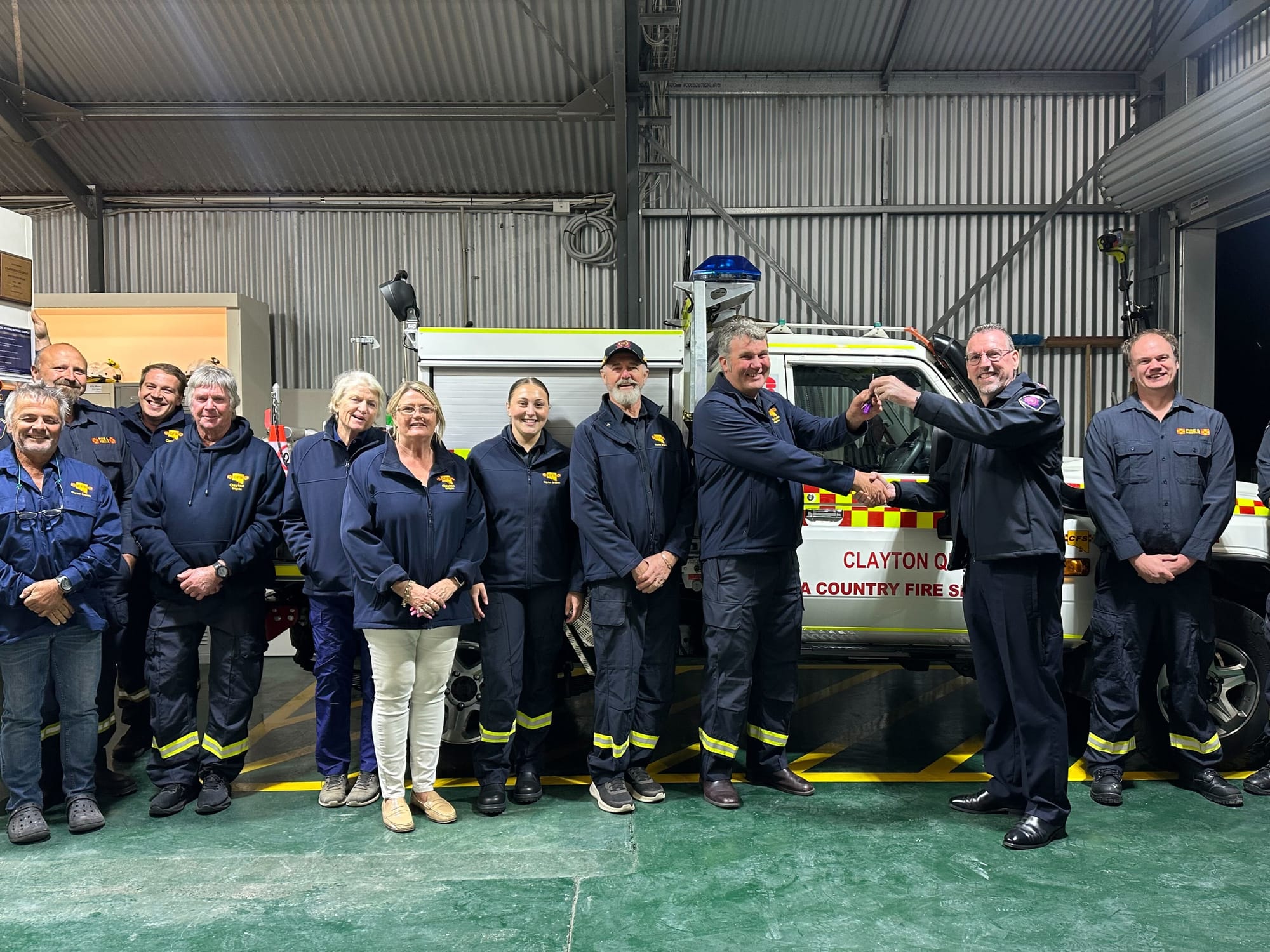 New vehicle for Clayton Bay CFS