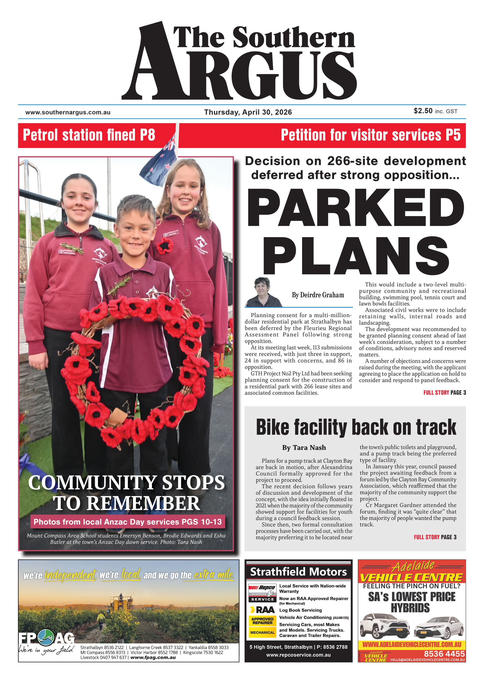 The Southern Argus - April 30, 2026