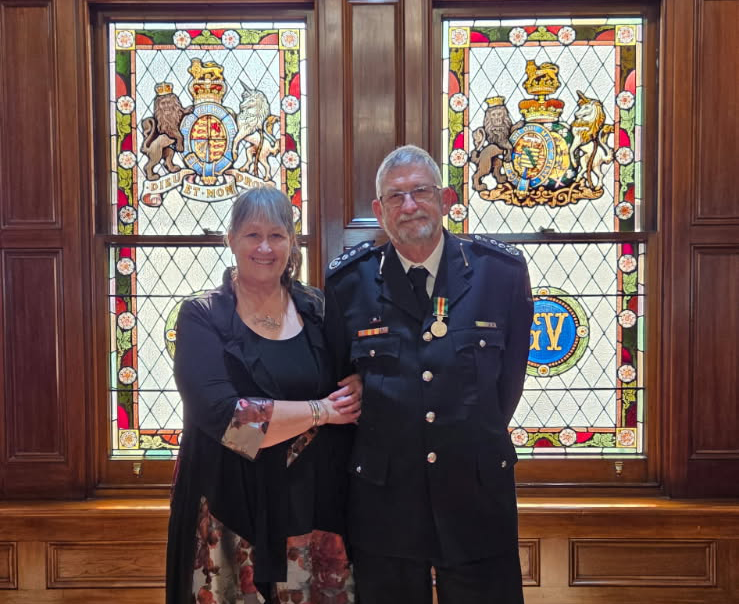 Our Australian Fire Service Medal recipient