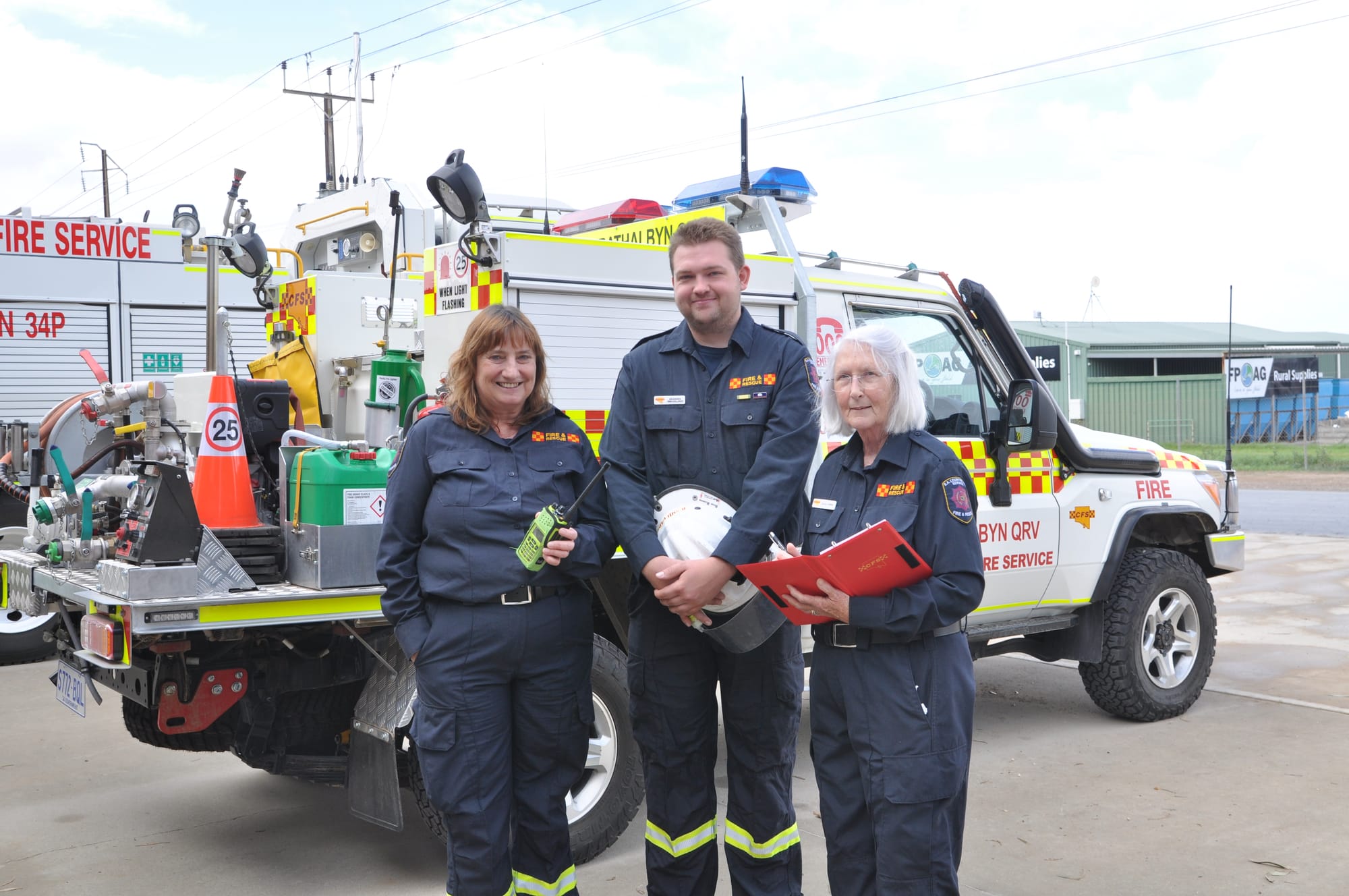 Showing the ropes at the CFS