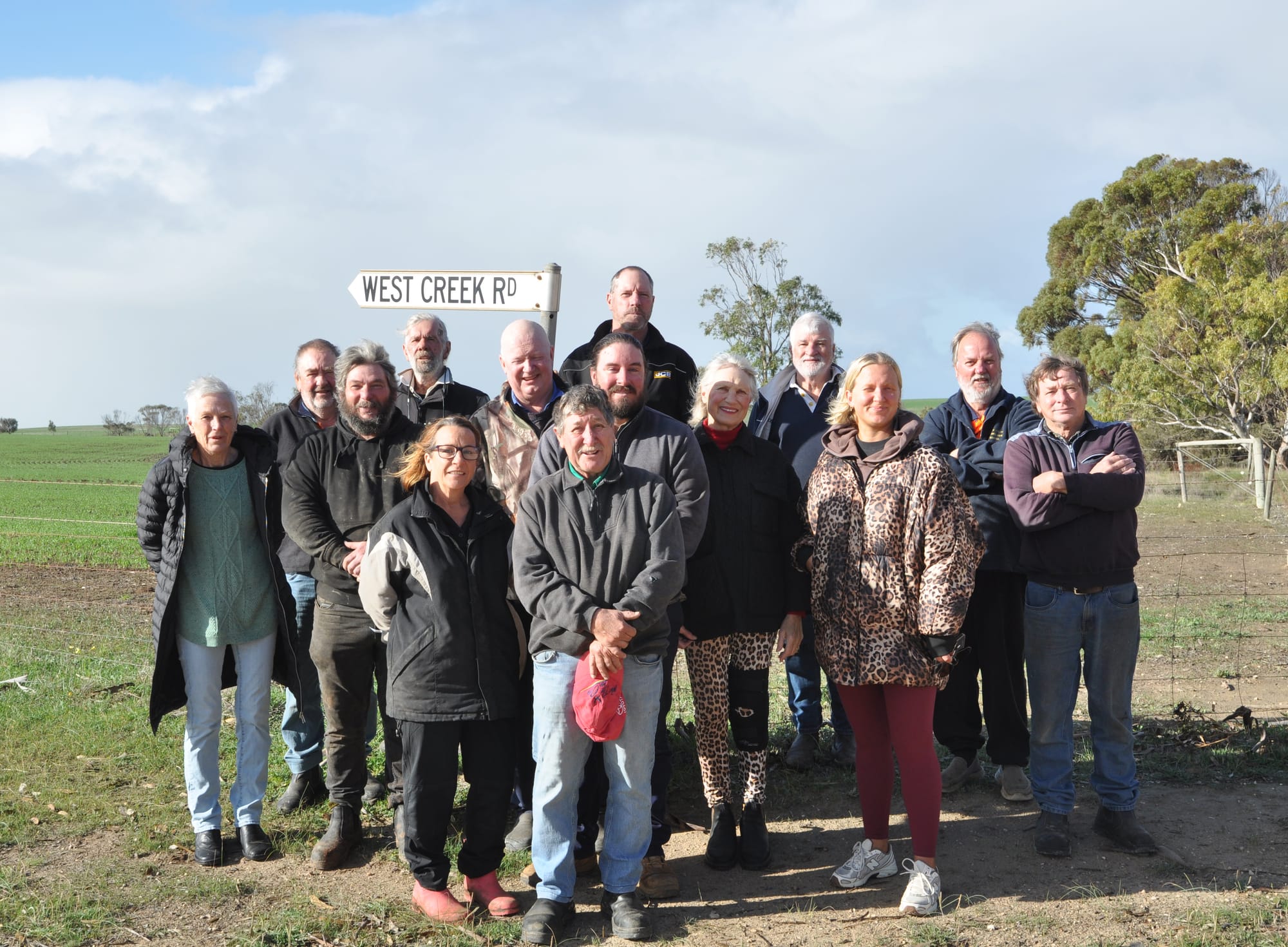Protest over proposed West Creek Road closure