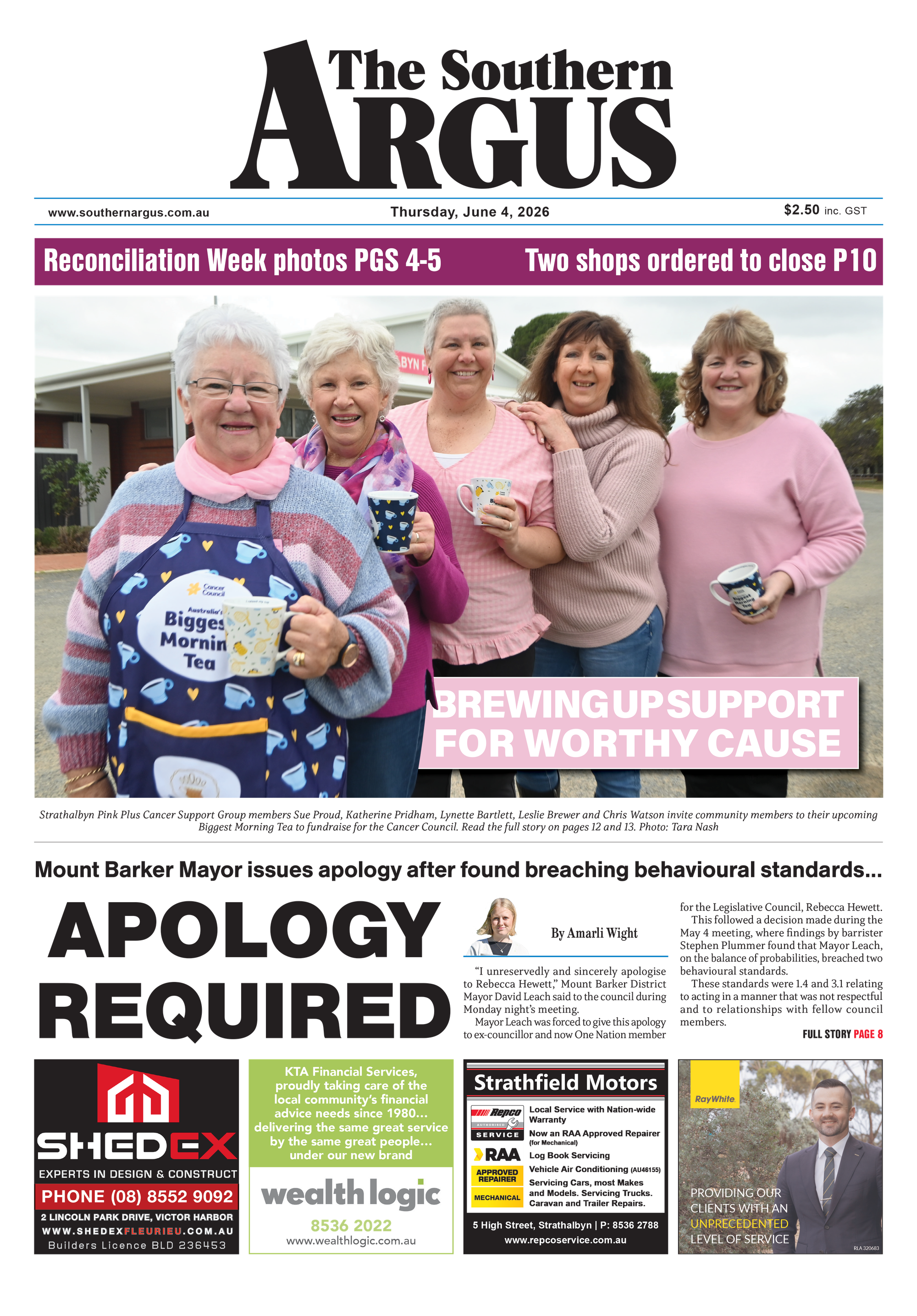 The Southern Argus - June 4, 2026  post
                                image