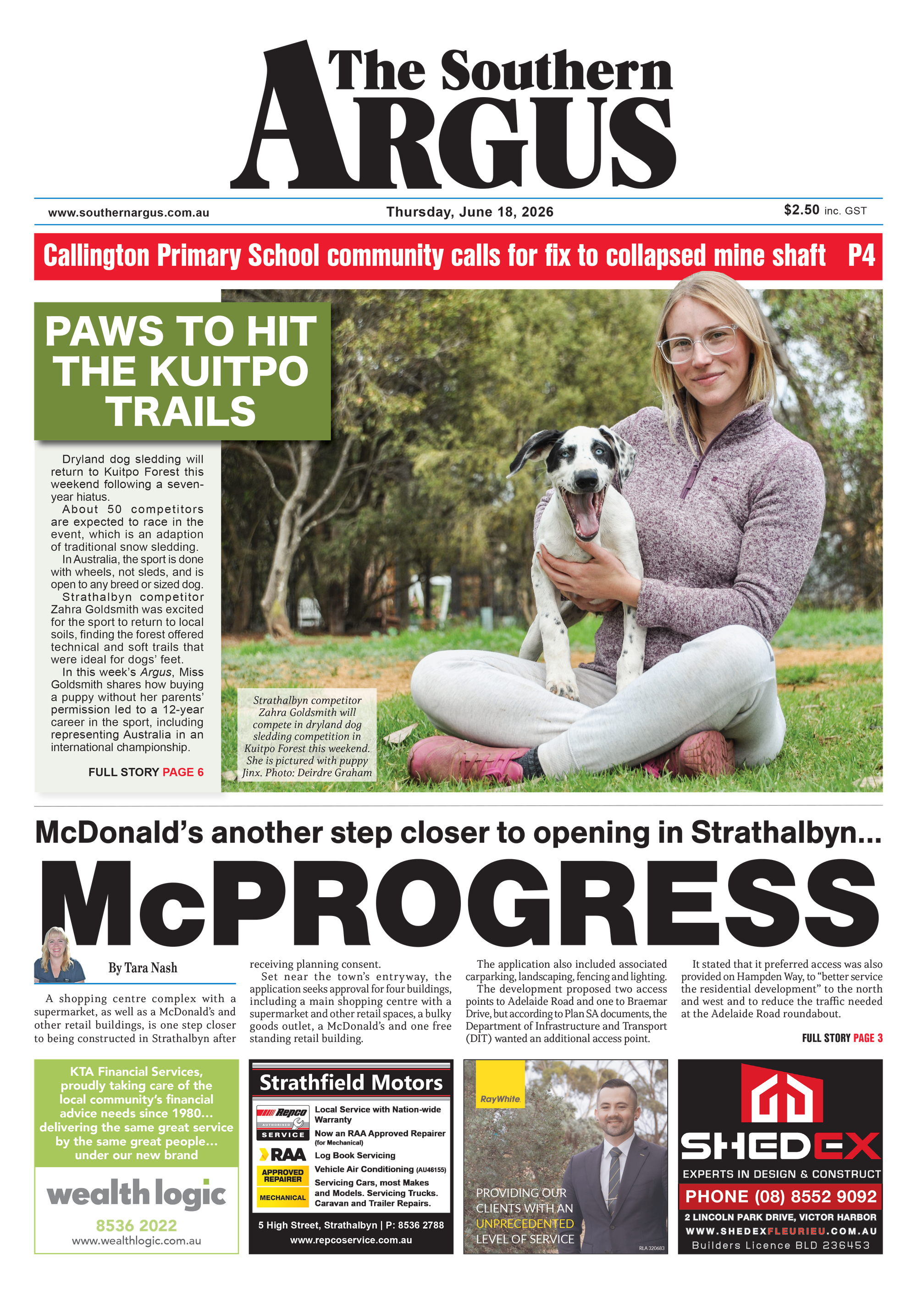 The Southern Argus - June 18, 2026