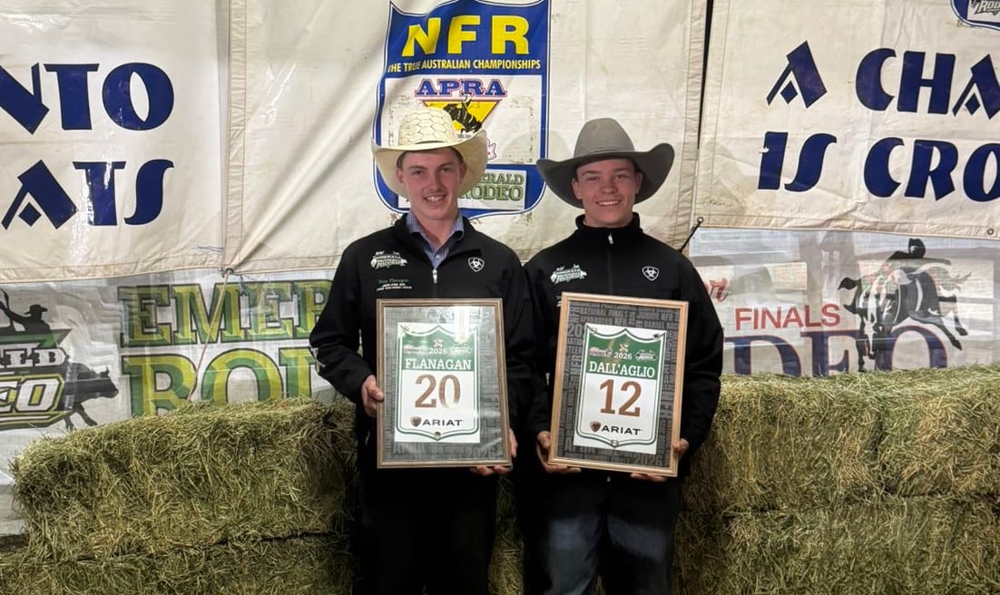 Podium finish for local roper