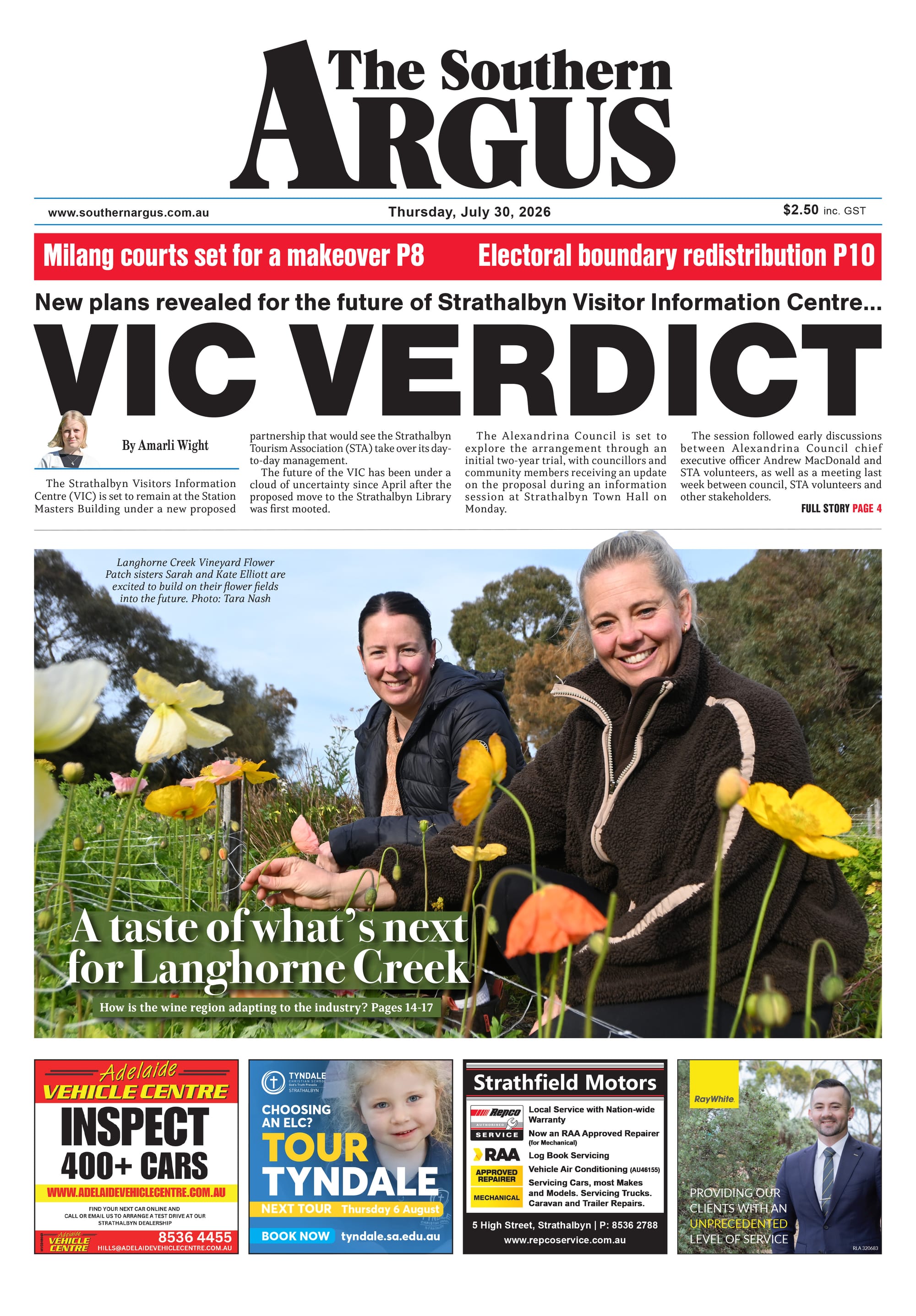 The Southern Argus - July 30, 2026