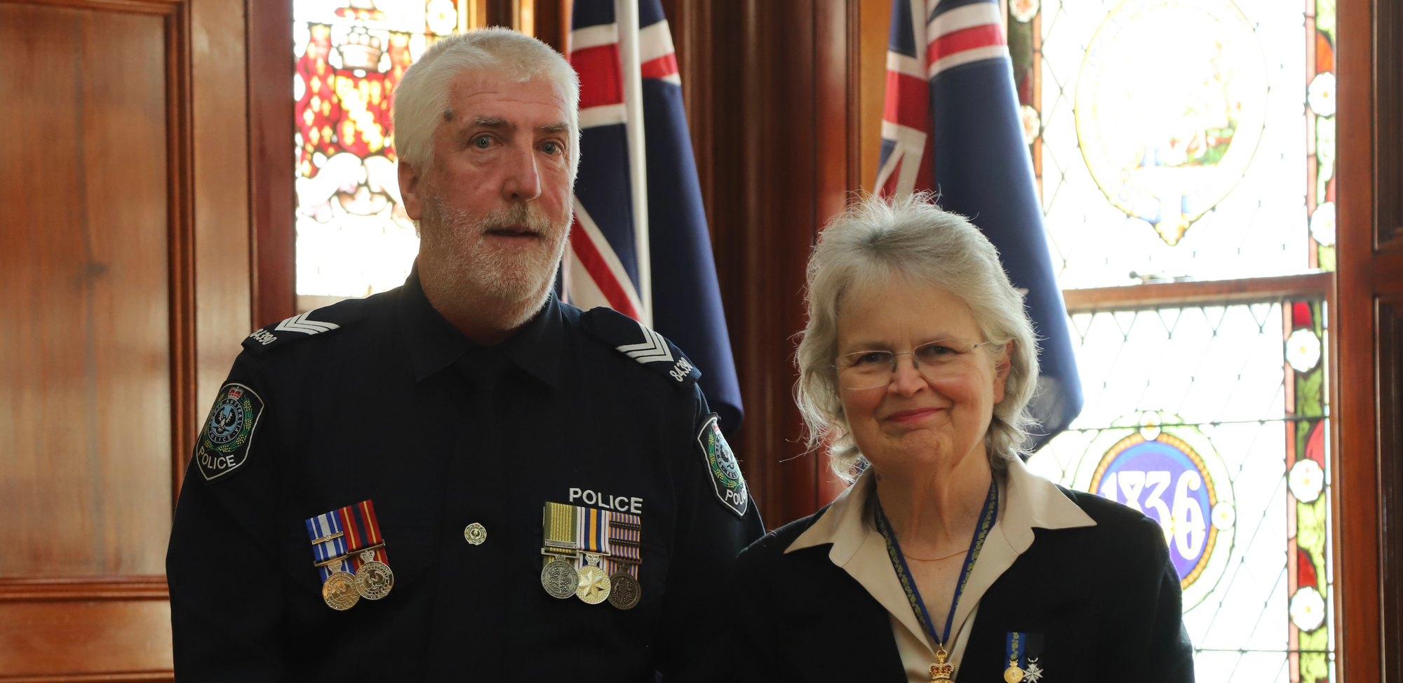 Mount Barker sergeant battles through flood and flames