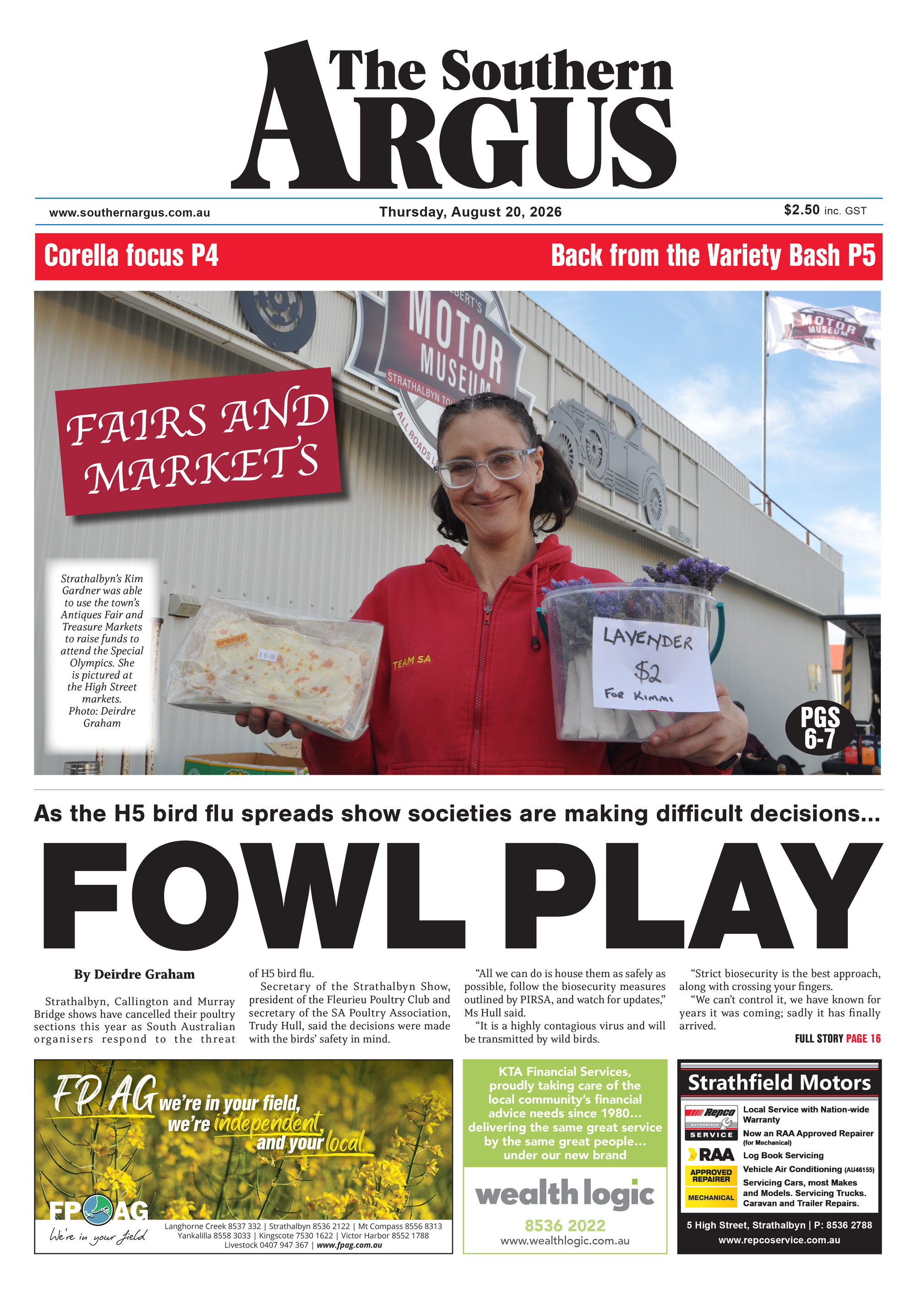 The Southern Argus - August 20, 2026