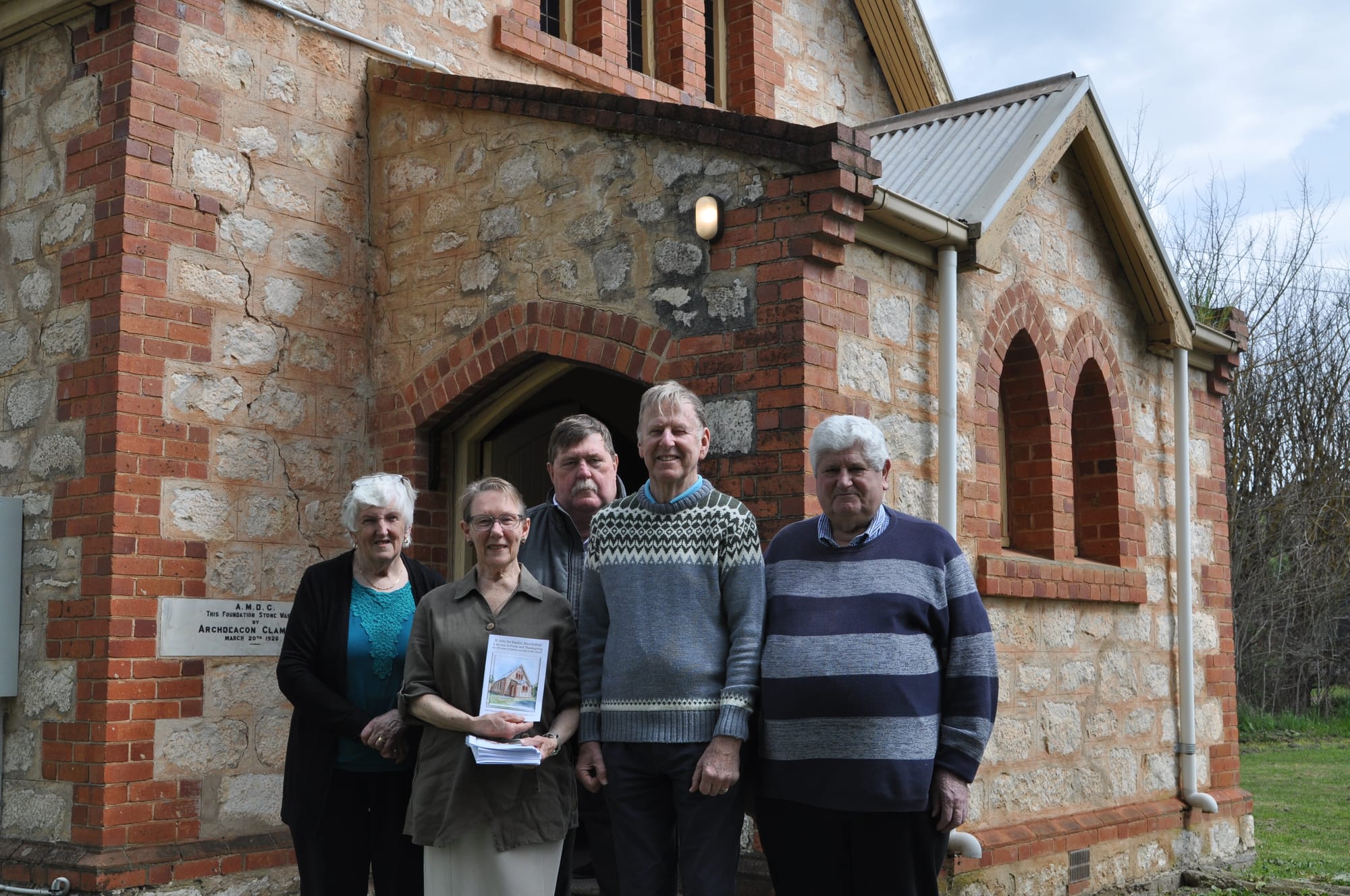 Celebrating a centenary of church services