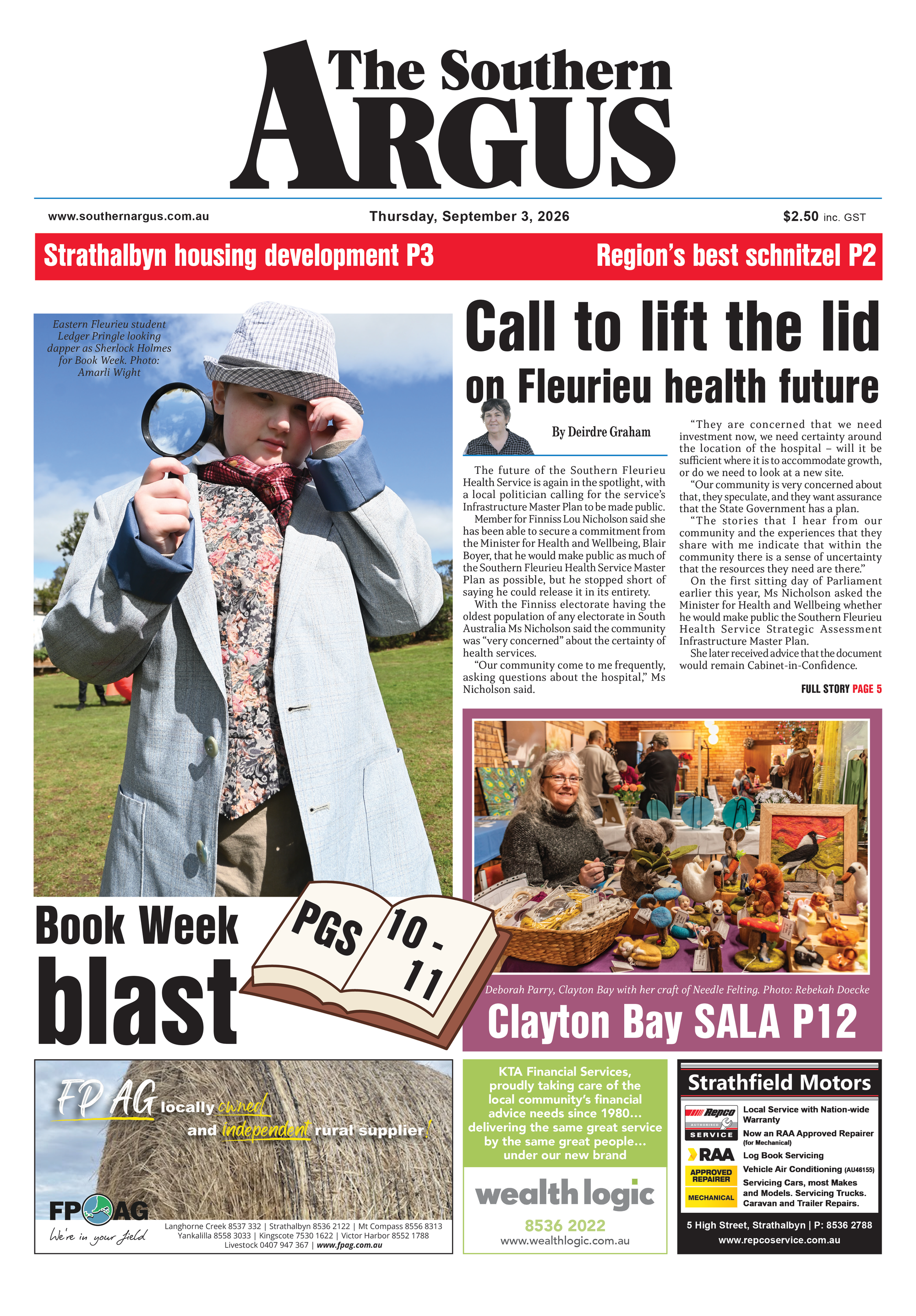 The Southern Argus - September 3, 2026  post
                                image