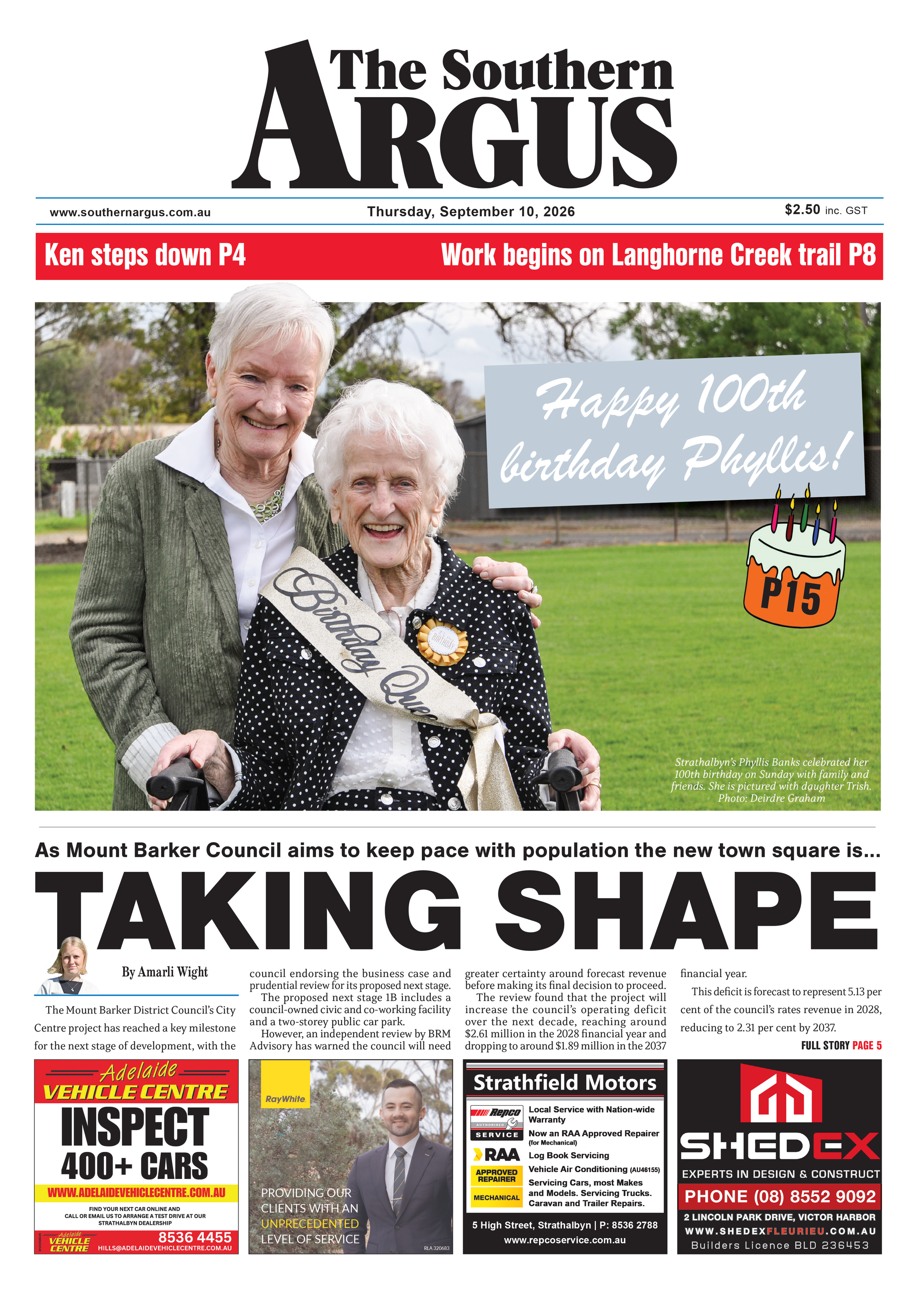 The Southern Argus - September 10, 2026