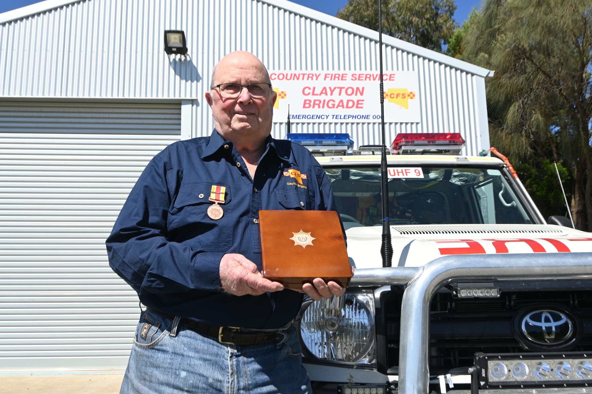 Volunteer’s half a century of service