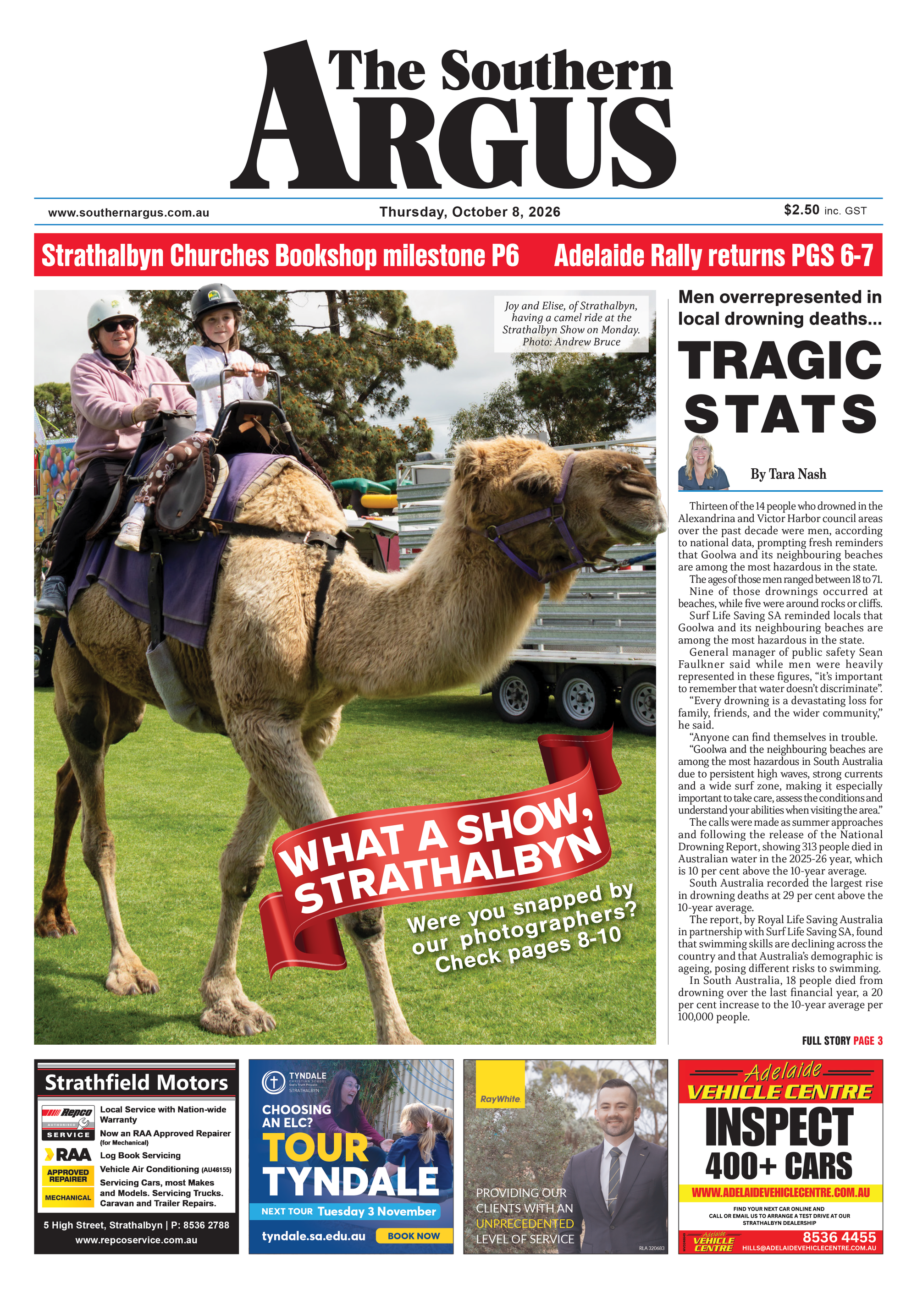 The Southern Argus - October 8, 2026  post
                                image