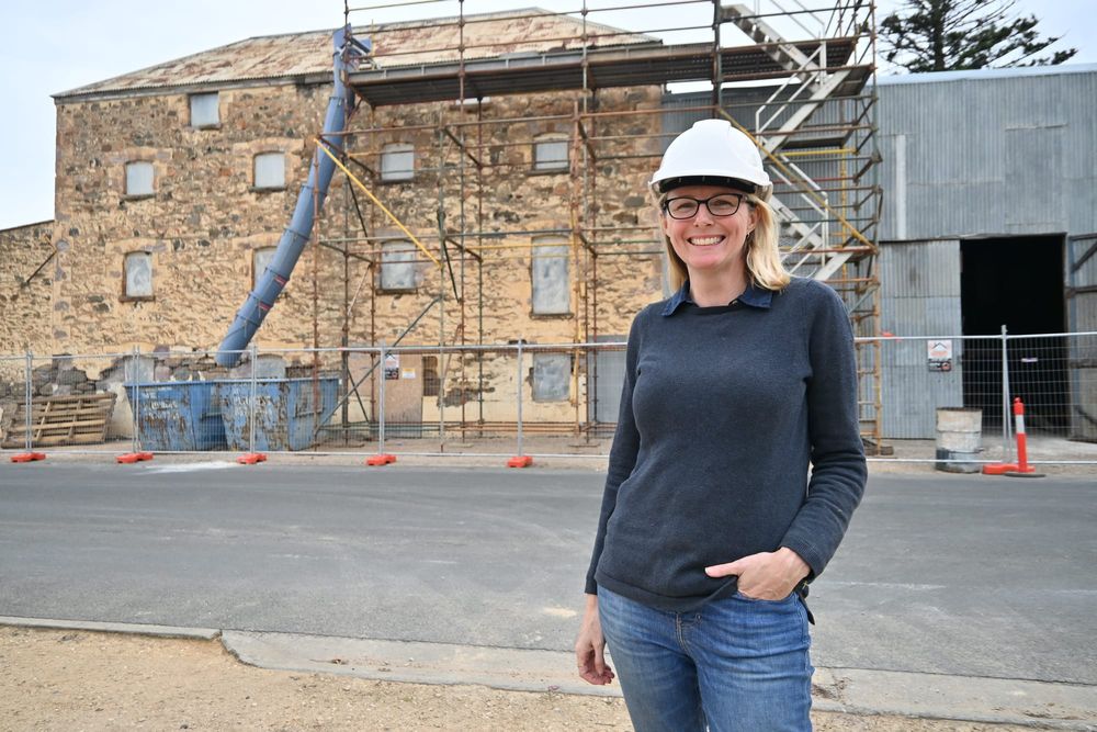 Strathalbyn’s Old Angas Flour Mill makeover taking shape post image