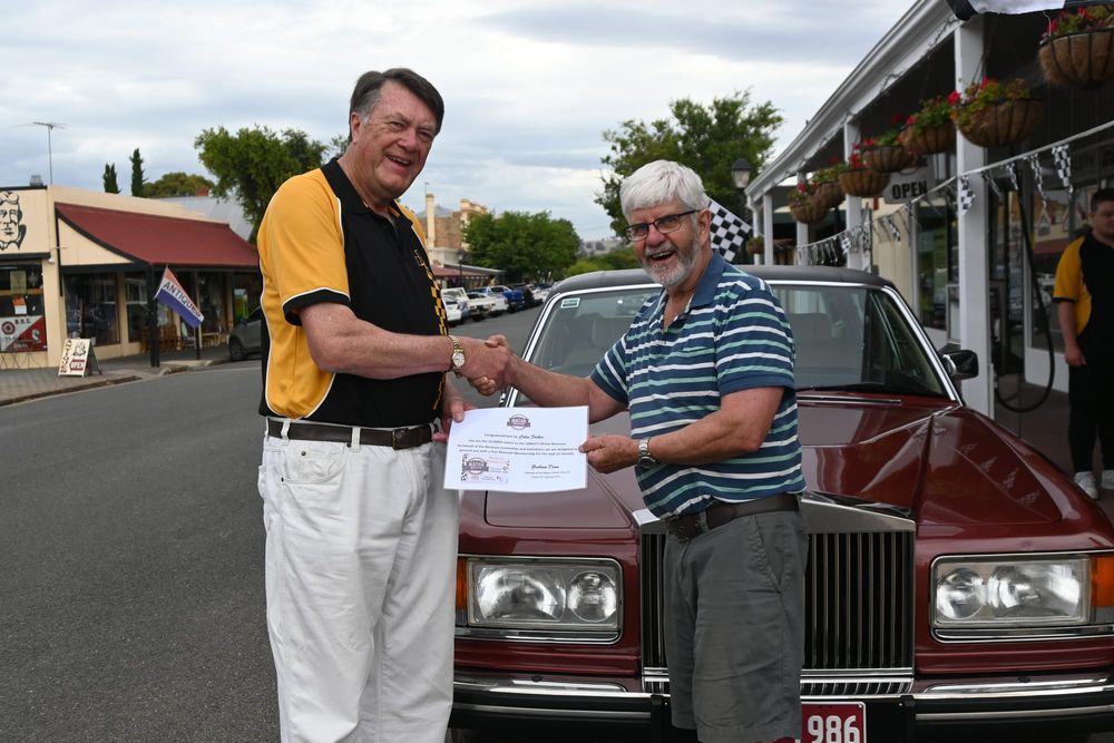 Gilbert’s Motor Museum welcomes its 10,000th visitor to walk through its Strathalbyn doors post image