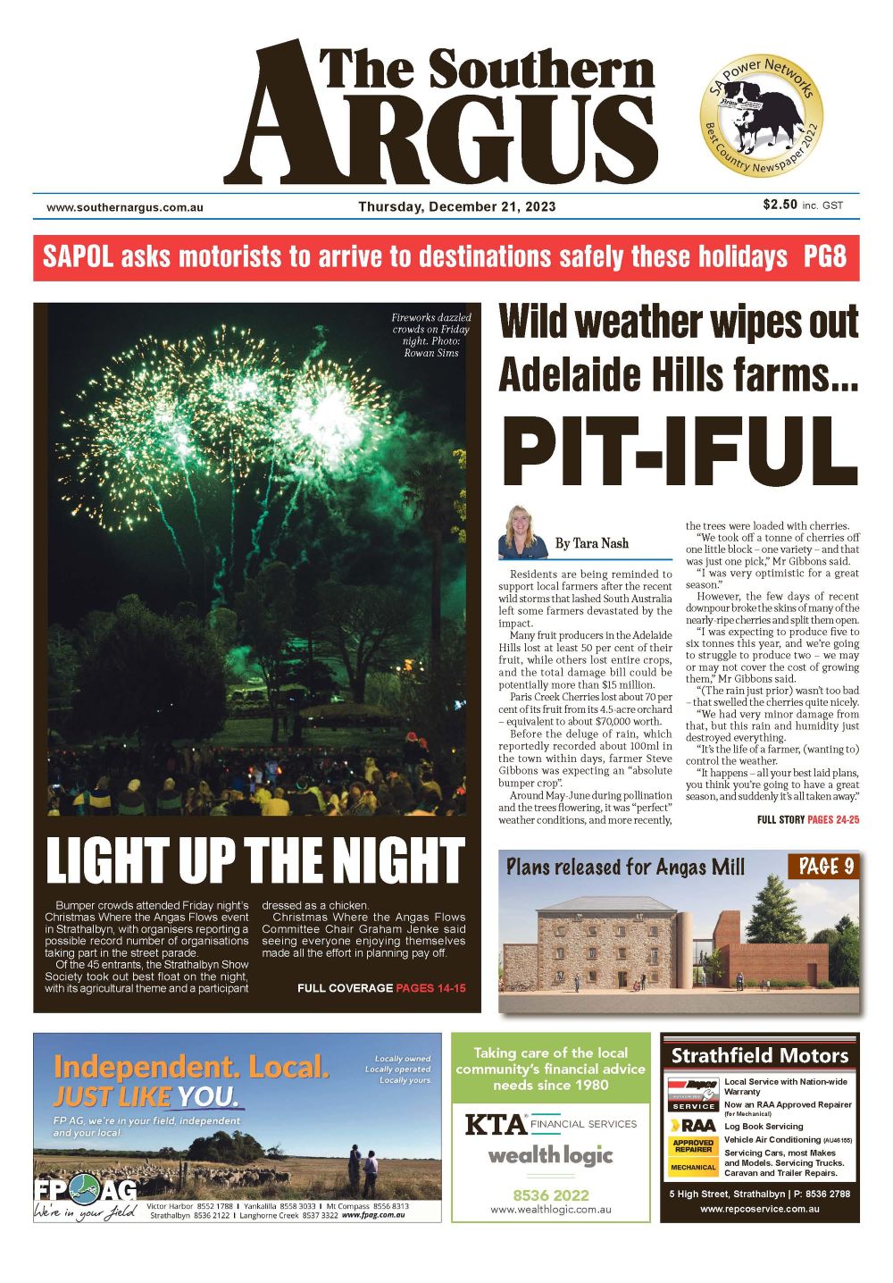 The Southern Argus - December 21, 2023 post image