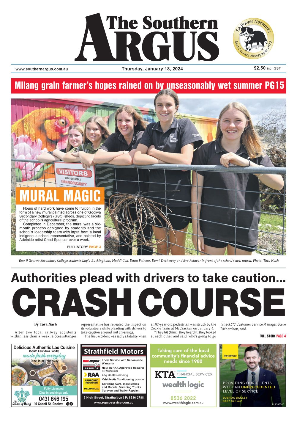 The Southern Argus - January 18, 2024 post image