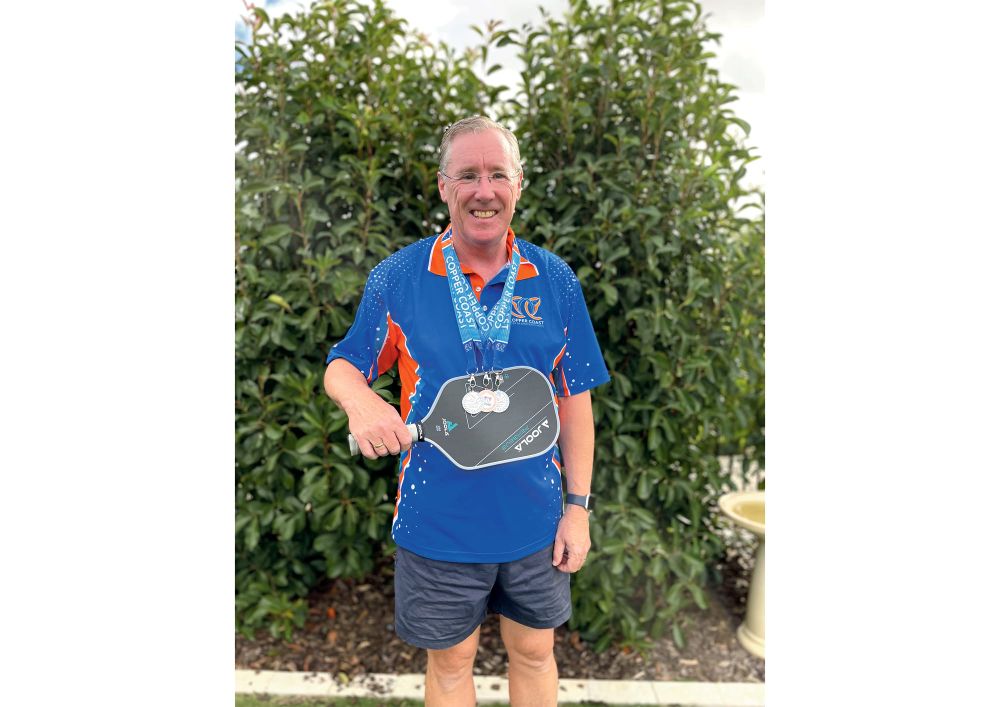 Silver gongs for local Masters pickleballer post image