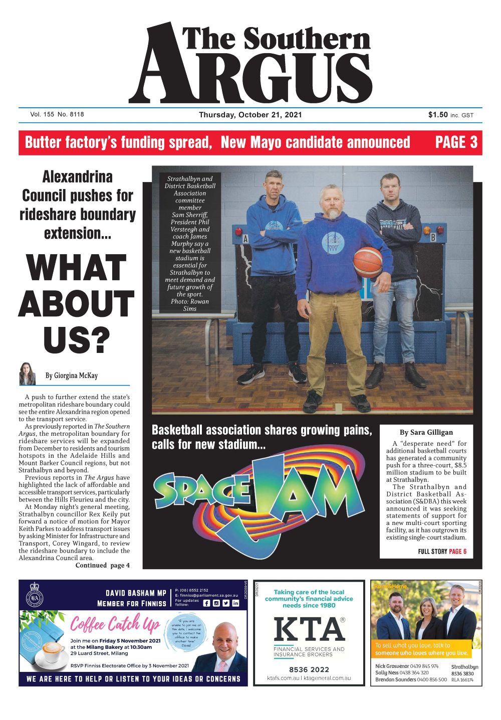 The Southern Argus - October 21, 2021 post image
