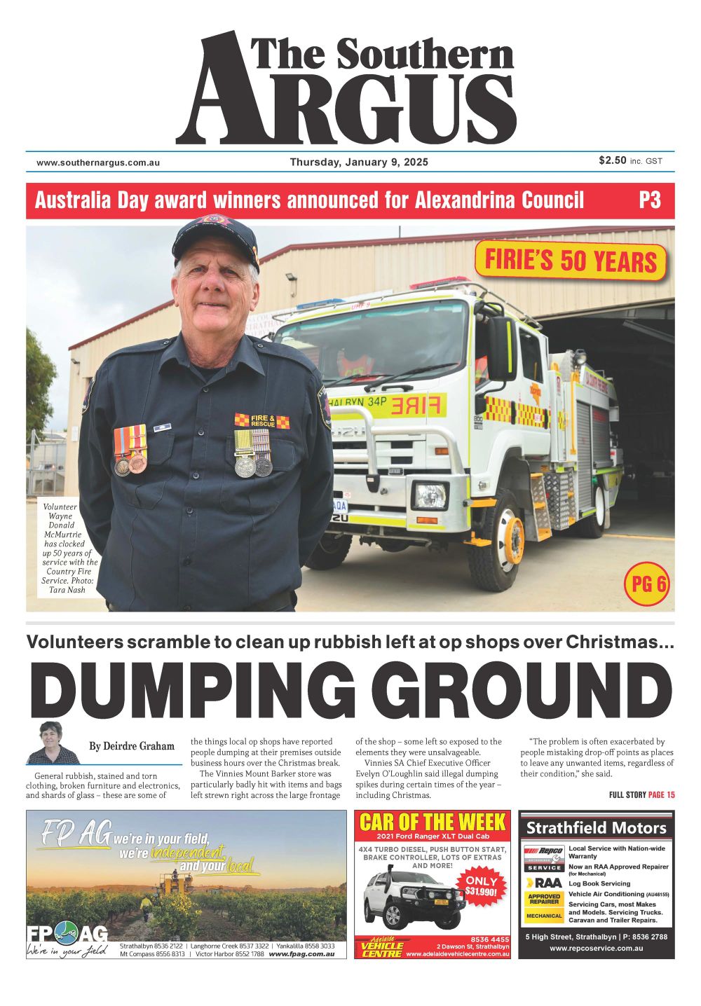 The Southern Argus - January 9, 2025 post image