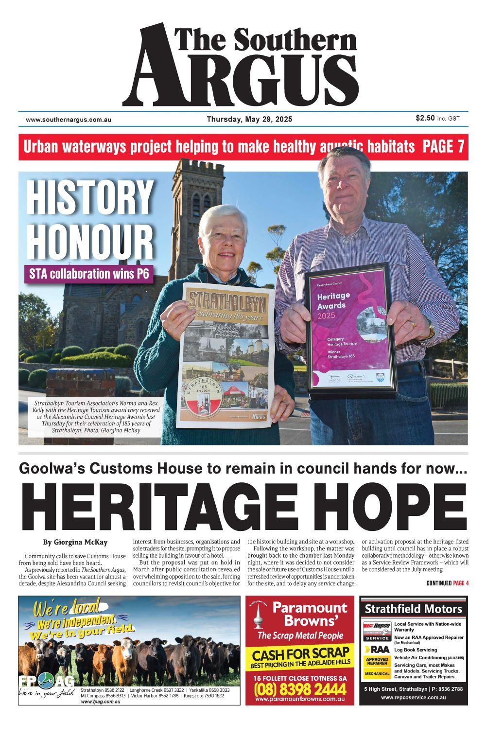The Southern Argus - May 29, 2025 post image