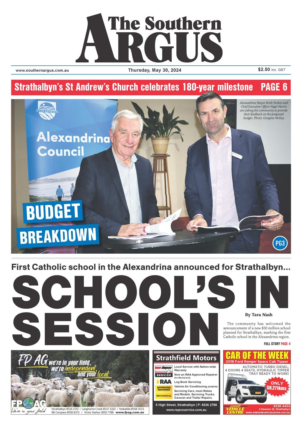 The Southern Argus - May 30, 2024 post image