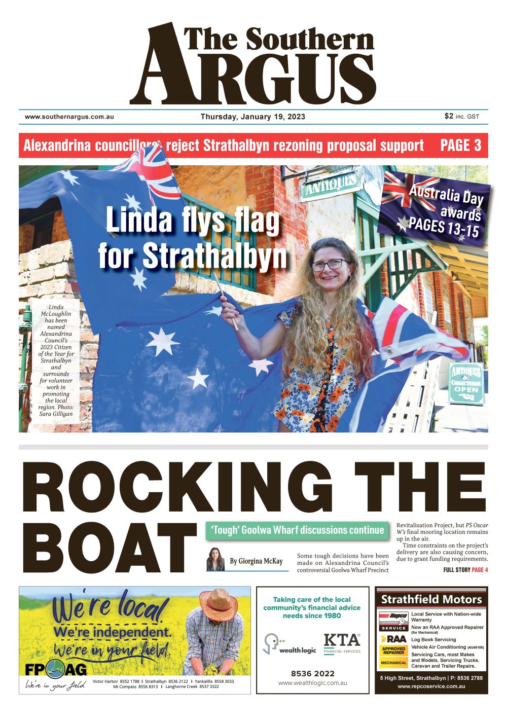 The Southern Argus - January 19, 2023 post image