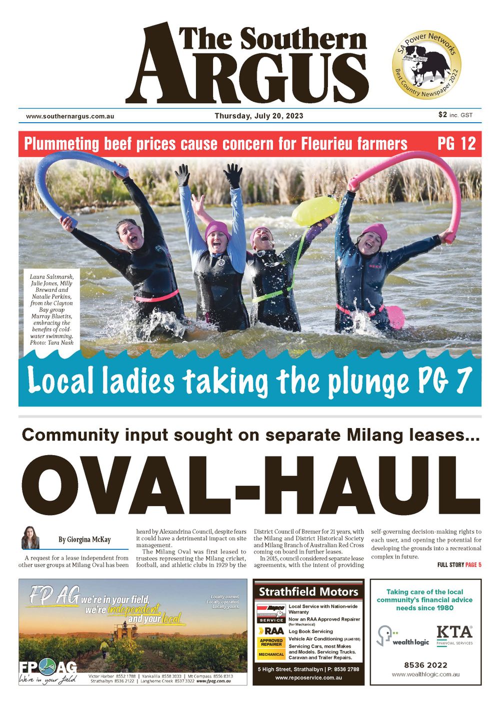 The Southern Argus - July 20, 2023 post image