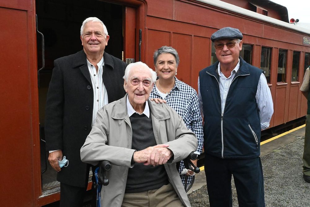DOWN MEMORY ‘LINE’: All aboard 100-year-old’s birthday bash post image