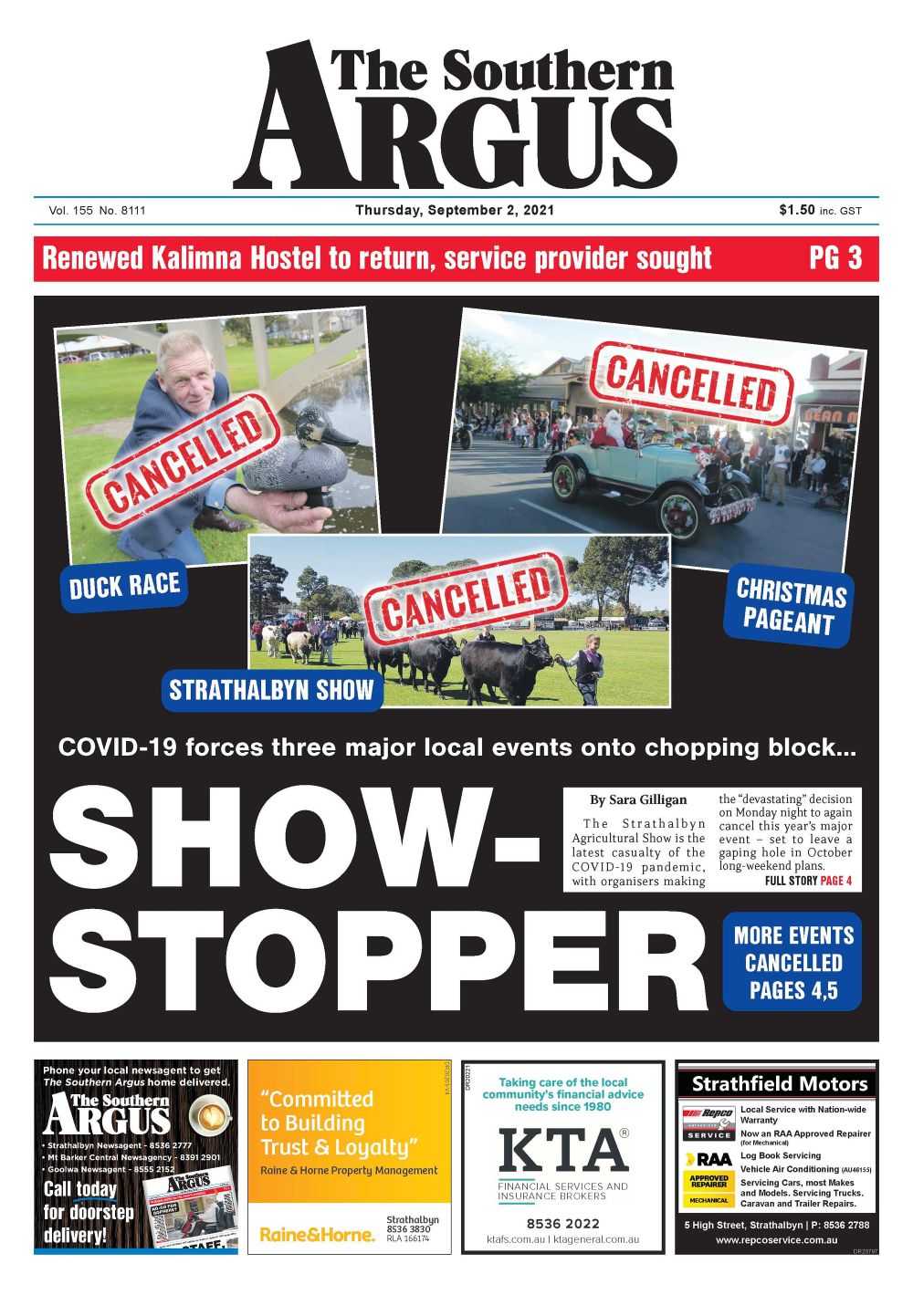 The Southern Argus - September 2, 2021 post image