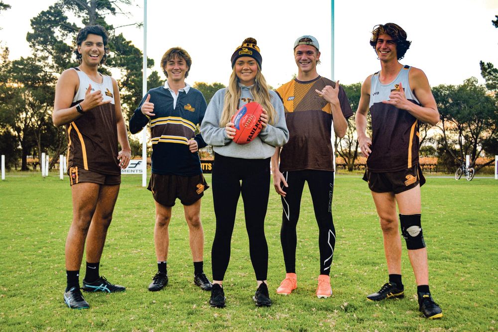 Creek footballers ‘shaka up’ for mental health post image