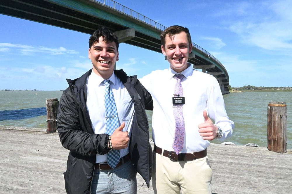 Young men making it their mission to help out local communities post image