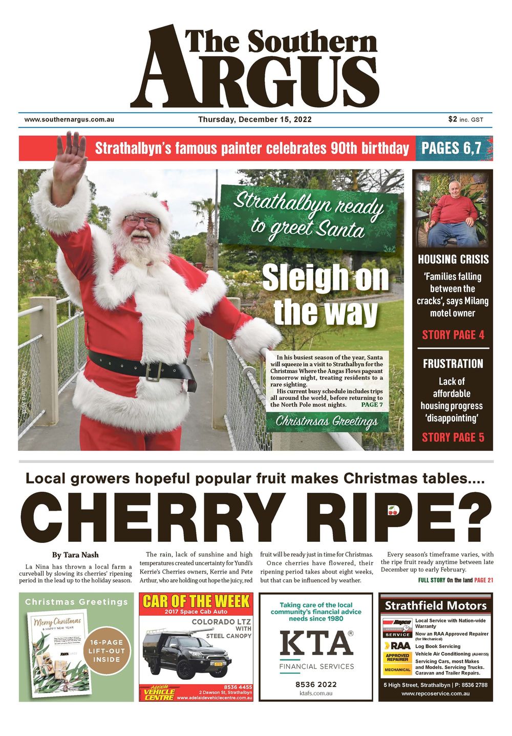 The Southern Argus - December 15, 2022 post image