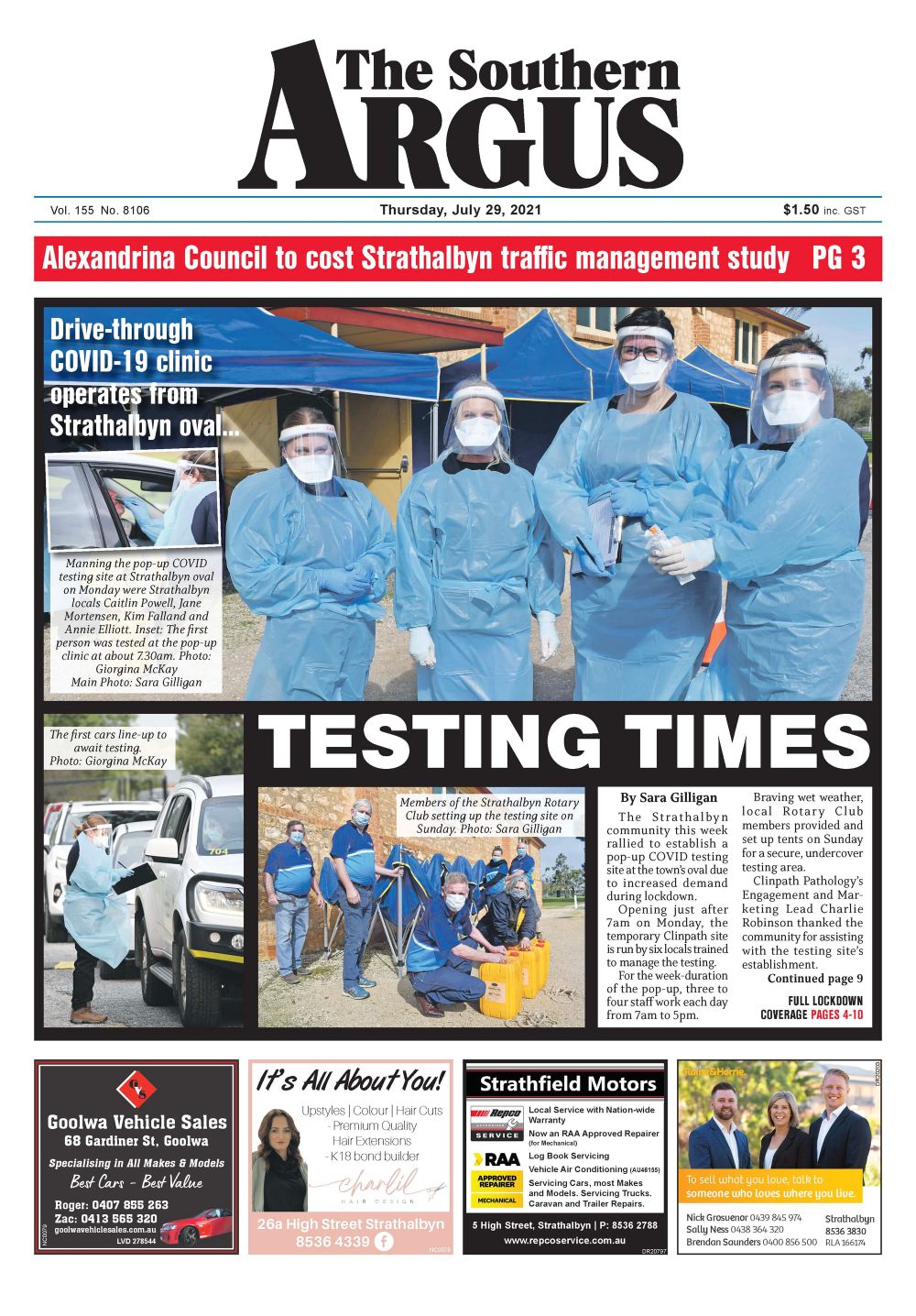 The Southern Argus - July 29, 2021 post image