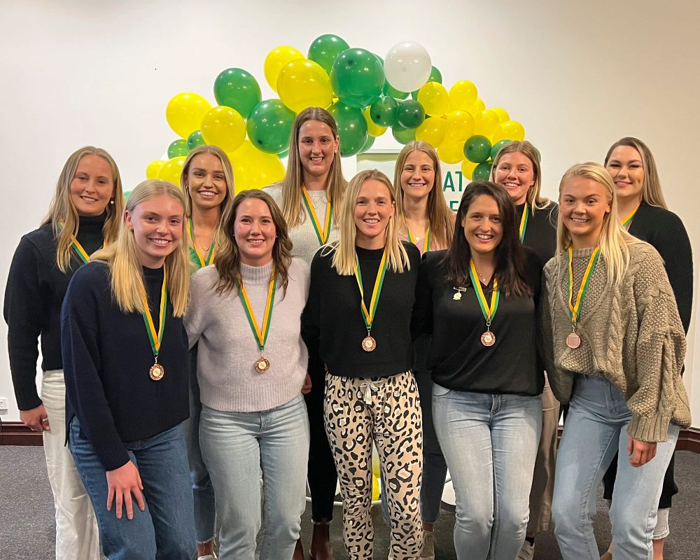 Netball stars shine at Great Southern Netball Association awards night post image