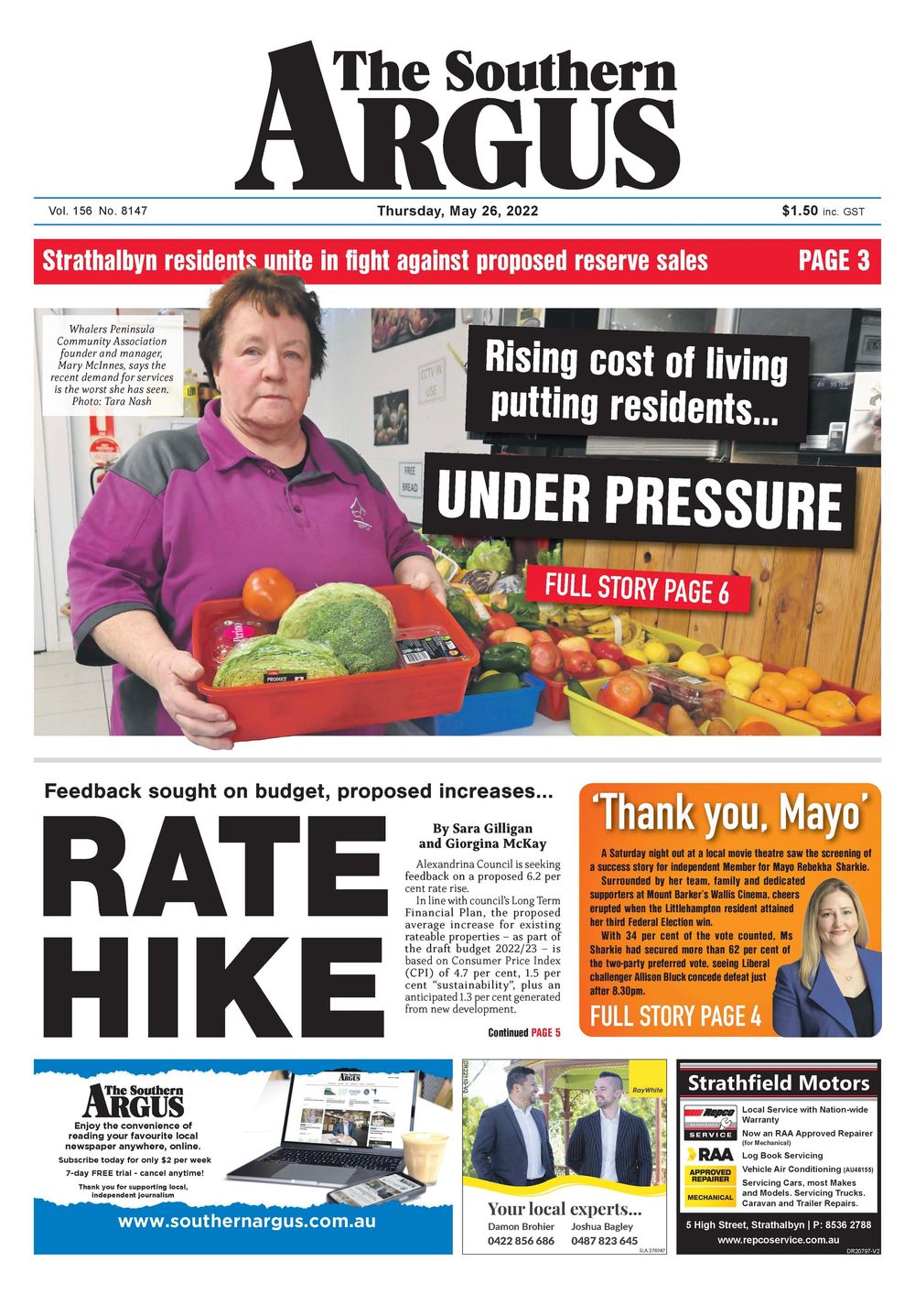 The Southern Argus - May 26, 2022 post image