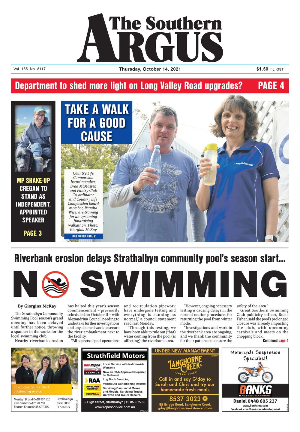 The Southern Argus - October 14, 2021 post image