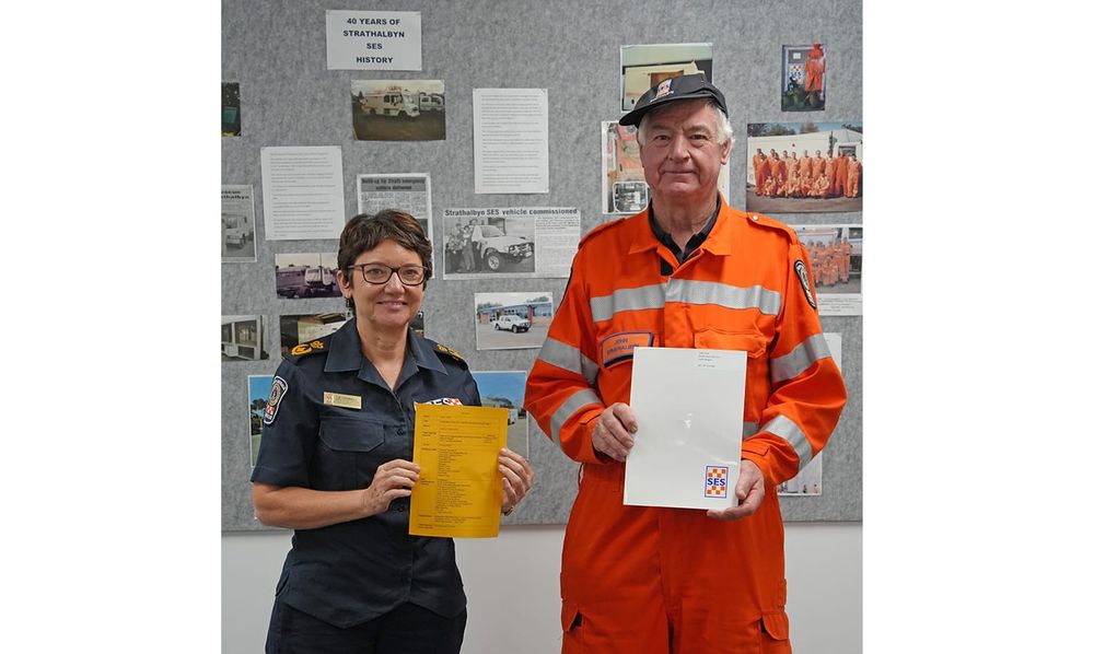 Strathalbyn SES volunteers’ dedication rewarded post image