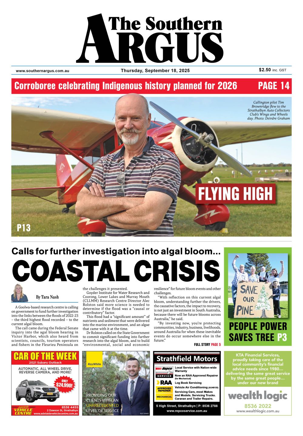 The Southern Argus - September 18, 2025 post image