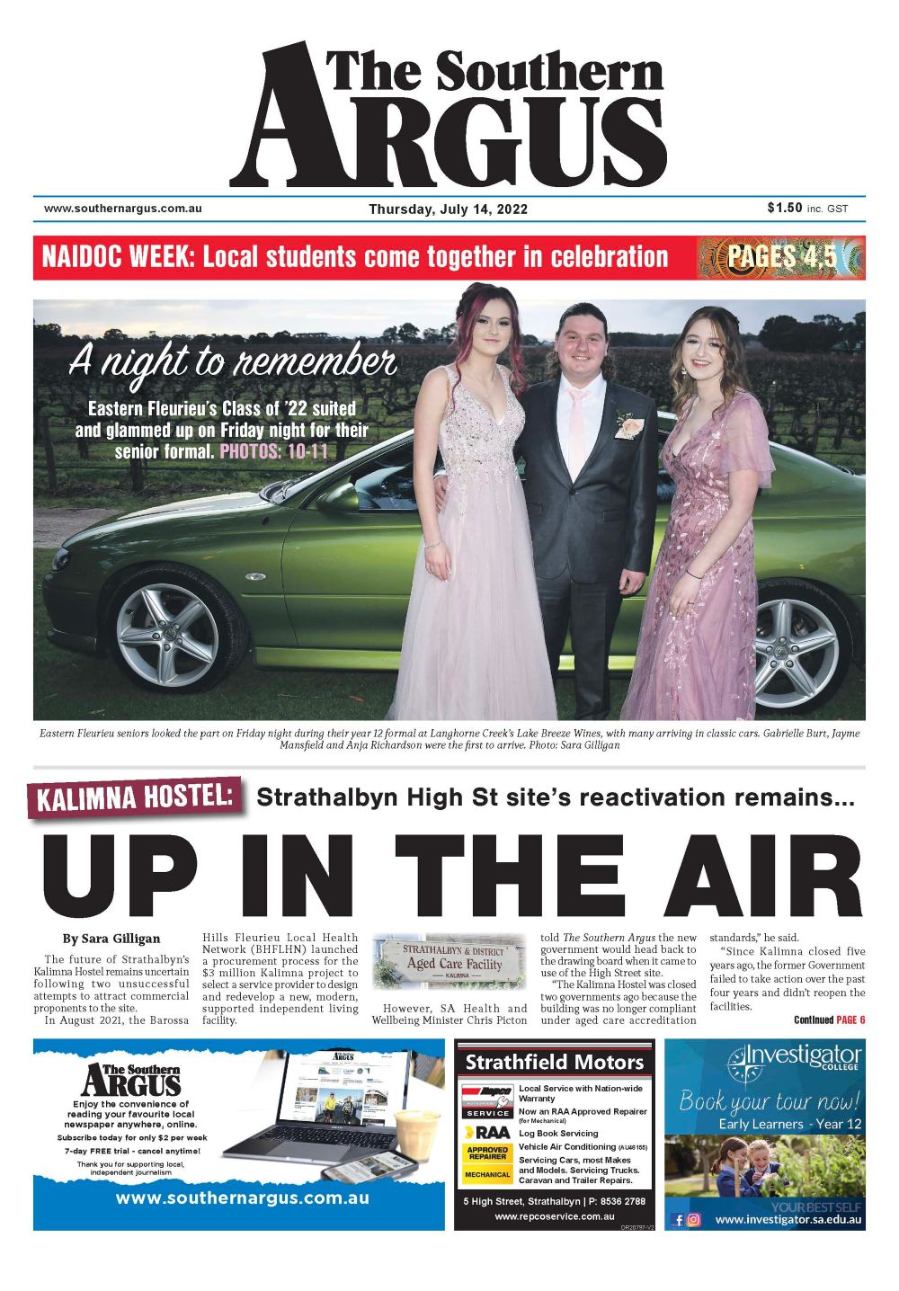 The Southern Argus - July 14, 2022 post image