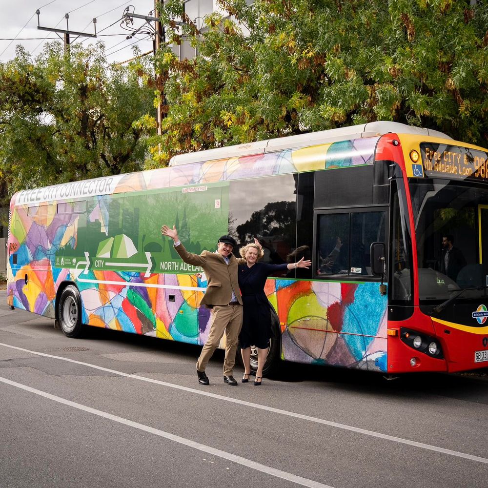 Creative and colourful commute by former local post image