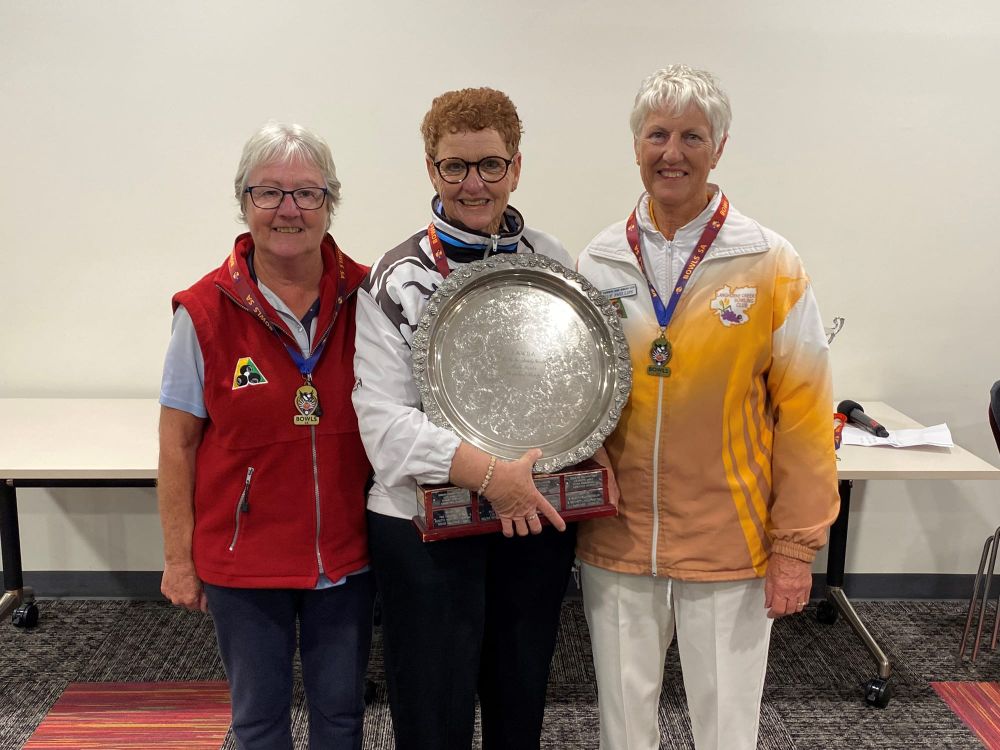 Local bowls trio recently claims state title in Adelaide contest post image