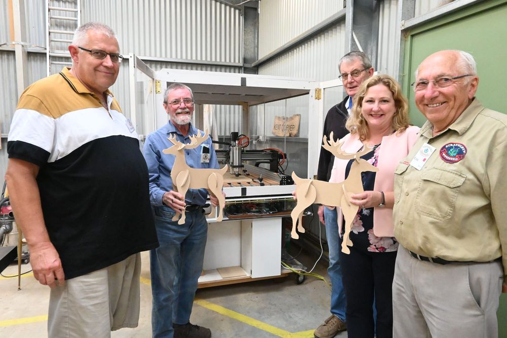 Strathalbyn Woodshed builds learning, active community members post image