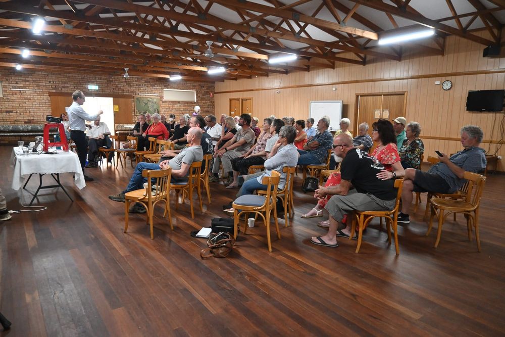 MOZZIE MEETING: Locals learn about little critters post image