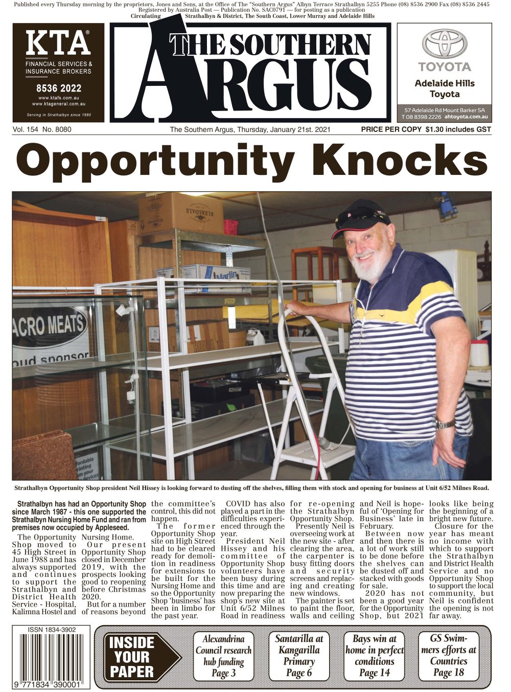 The Southern Argus - January 21, 2021 post image